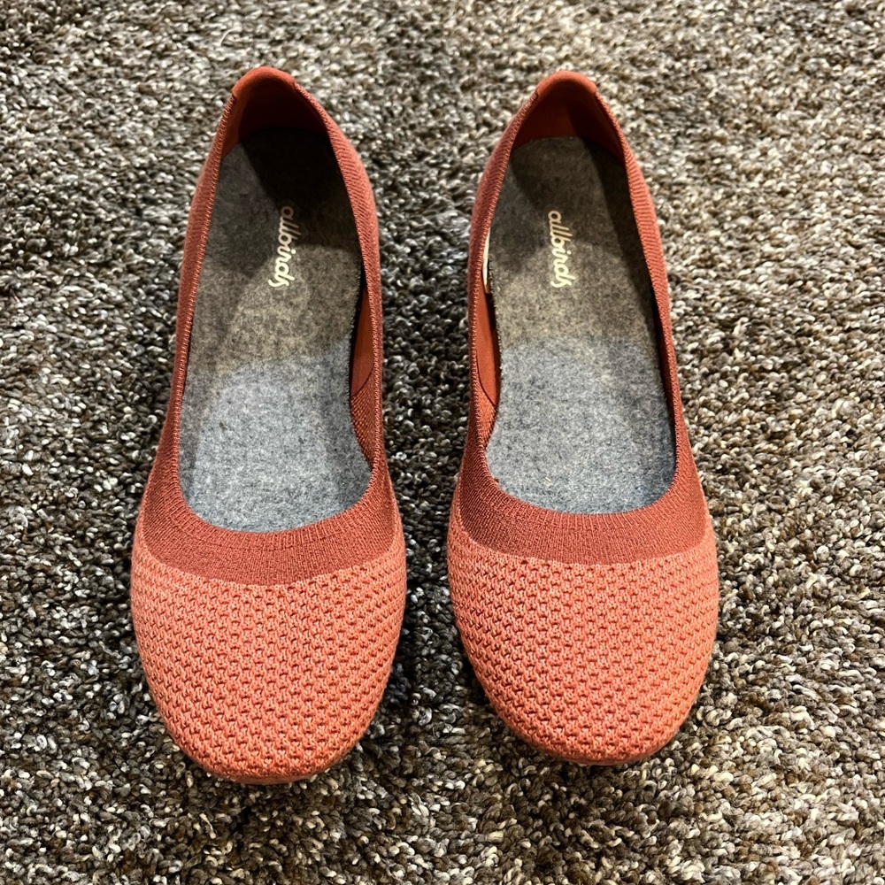 Allbirds Women's Red and Coral Flats
